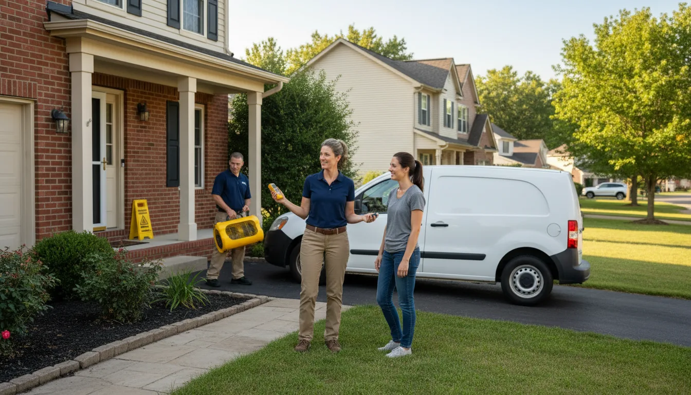 Residential water damage restoration in Valatie, NY